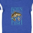 thumbnail image 4 of Inktastic Born to Fish Boys or Girls Baby Bodysuit, 4 of 5
