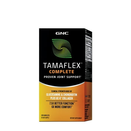 GNC Tamaflex Complete 120 Caplets Joint Support