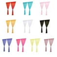 thumbnail image 4 of Baohd Solid Color Wedding Organdy House Decor Door Window Tulle Voile Drape Sheer Colorful Curtain, 4 of 9