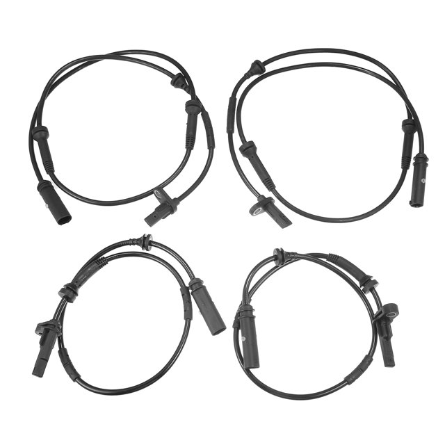 4 sensores de velocidad de rueda ABS para BMW X4 2015-2018 2.0L 3.0L y BMW X3 2011-2017 2.0L 3.0L Unique Bargains