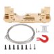 thumbnail image 1 of Soporte de servo delantero de latón para coche RC, accesorios para rueda de cabrestante aptos para TRX4 1/10 RC Crawler, 1 of 10