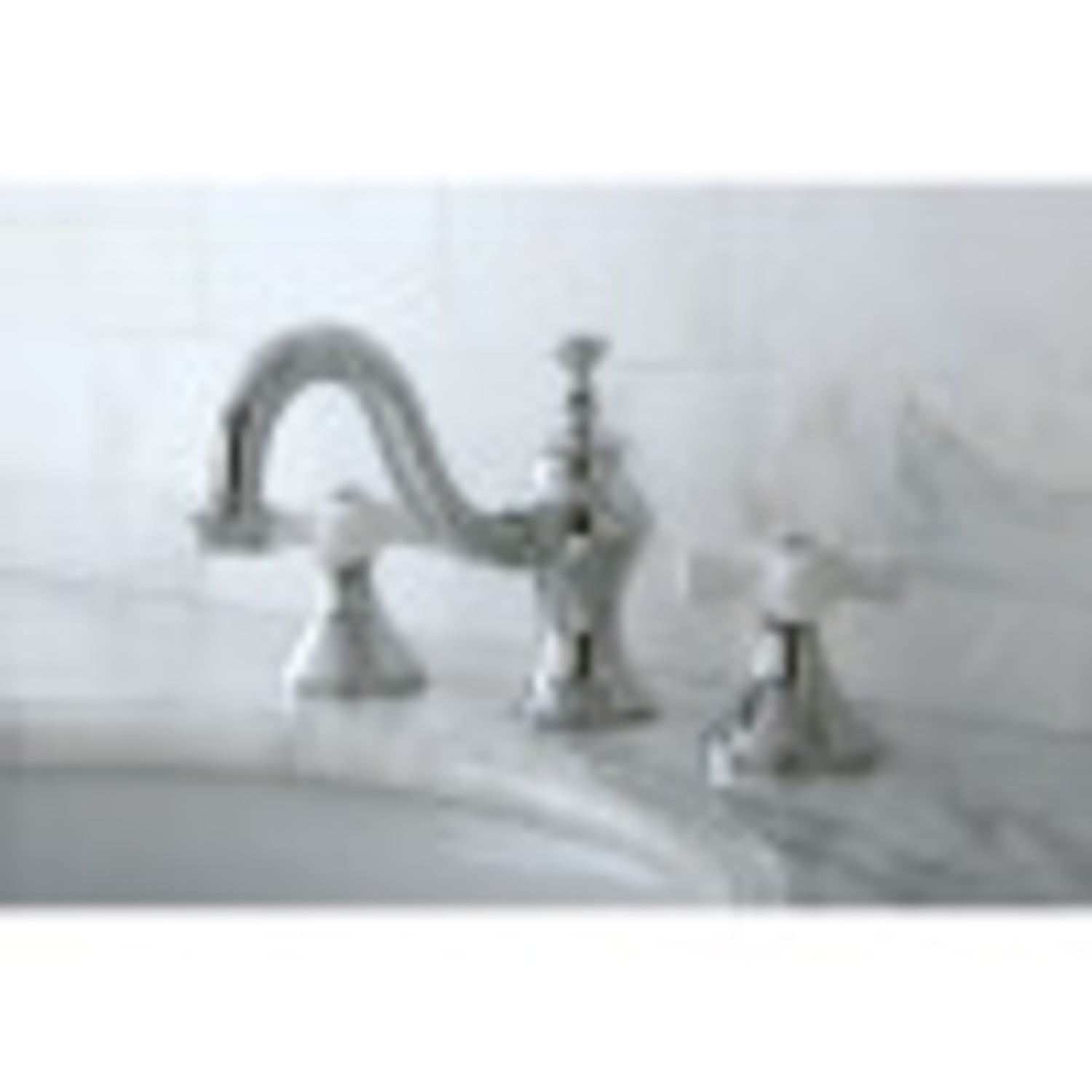 Kingston Brass KC7161PX 8 in. Widespread Bathroom Faucet, Polished Chrome
