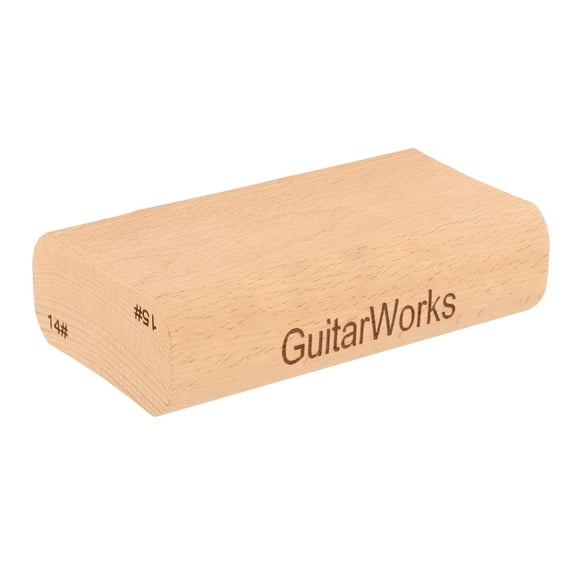 1PC Sanding Block Luthier Tool Accs Durable Polished Portable Part Fretboard for Fret Leveling Electric Guitar 14-15