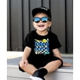 thumbnail image 3 of Retro Kindergarten Shirt for Boys First Day of School Skateboard T-Shirt for Kids Black Shirt 5-6, 3 of 5