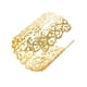 thumbnail image 2 of Brazalete para mujer, regalos para mujer, moda, cien pulseras huecas de metal a juego, apertura, joyería para mujer, pulsera hueca, 2 of 5