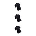 thumbnail image 1 of Guardurnaity Chaqueta de Chef Clásica Traje de Cocina de Manga Corta para Restaurante Negro XL Type1 NO1, 1 of 1