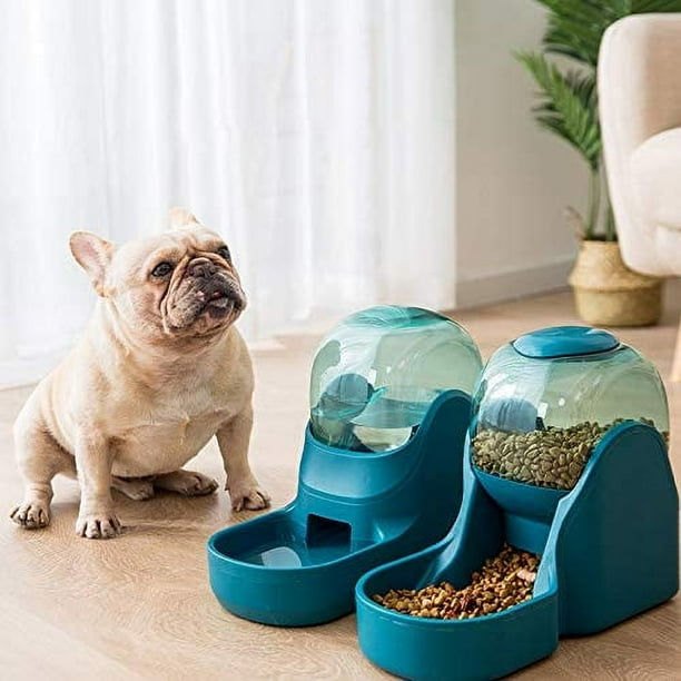 Pet food water store dispenser