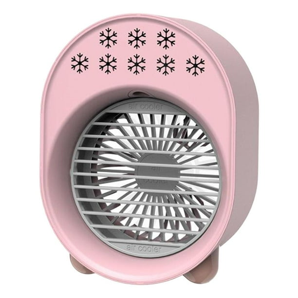 Aire acondicionado, enfriador, ventilador personal, humidificador de escritorio, purificador, oficina Rosa