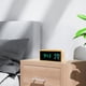 thumbnail image 5 of Reloj ador digital de de bambú, LED /24 tiempo tiempo de tiempo de tiempo de , fecha, repetición de y temperatura, con pis, reloj verde Sunnimix Despertador digital, 5 of 8