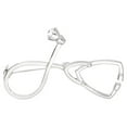 thumbnail image 4 of Conjunto de alfileres Broche Alfiler Accesorios para mochilas Ropa Moda Collar Joyería Broche Plata, 4 of 7