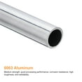 thumbnail image 3 of 6063 Aluminio Redondo Tubo, 10mm OD 8mm Interior Diámetro 200mm Longitud Tubería Tubo para Industria Bricolaje Proyectos, 2uds, 3 of 5