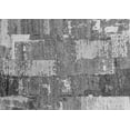 thumbnail image 1 of Ahgly Company Indoor Rectangle Patchwork Gray Transitional Area Rugs, 6' x 9', 1 of 4