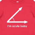 thumbnail image 4 of Inktastic Acute-baby-white Boys or Girls Baby T-Shirt, 4 of 5