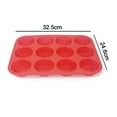 thumbnail image 2 of Molde para muffins de silicona antiadherente Apuakthei—Muffinera para muffins y cupcakes—Moldeador de silicona para cupcakes—Accesorio para hornear—12 moldes para muffins, 2 of 5