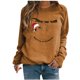 thumbnail image 2 of Pntutb invierno mujer Casual manga larga tops señoras Navidad estampado sudadera blusa Pntutb Pntutb-567, 2 of 8