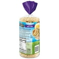 Lundberg Organic Brown Rice Cakes, SaltFree, 8.5oz (6 Count), Gluten