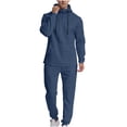 thumbnail image 1 of TIMIFIS Tracksuit Mens avec Poches Zippées Survêtement Hoodie 2 Pcs Course Jogging Sports Décontracté Sweat Suits - Automne, 1 of 5