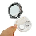 thumbnail image 4 of Unique Bargains 1 Set Contact Lens Case Electroplated Cat's Paw Lens Storage Case Black, 4 of 5