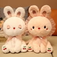 thumbnail image 4 of Conejo de peluche de 30-50cm para niños, juguete suave de encaje, almohada, muñeca, regalos de cumpleaños, 4 of 5