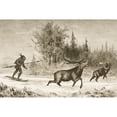 thumbnail image 2 of Moose Hunting In The North Western Territory In 1870S From American Pictures Drawn With Pen And Pencil By Rev Samuel Ma, 2 of 2