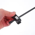 thumbnail image 3 of DEEPCRAFF Retractable Aluminum Alloy Poster Stand Black Lightweight Display for Store and Expo, 3 of 7