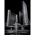 thumbnail image 2 of Carson, Brian 25x32 White Modern Wood Framed Museum Art Print Titled - Toronto City Hall No 7, 2 of 4