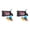 Black - 2 Pcs, variant on 2026 New Sorry Board Game Lip Reading Party Fun Games for Adults, The Headphone Challenge Card Game 40,000 Funny Phrase Combos