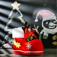 thumbnail image 4 of Botas de dulces de Navidad, regalos de dulces de azúcar de Papá Noel, botas, calcetines, caja de regalo de dulces decorativa, adornos para decoración del hogar, 4 of 7