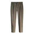 thumbnail image 4 of Zylarhe Casual Pants for Men Men's Business Style Solid Colour Straight Slim Fit Trousers Suitable Trousers To Wear With Suit Tops Pants Mens, 4 of 4
