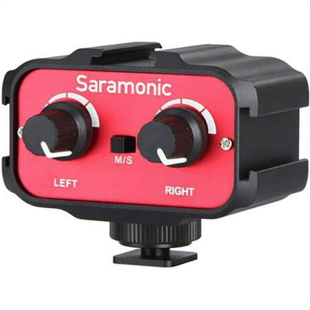 UPC: 4897040884662 | Saramonic SR-AX100 Passive 2-Channel Audio Adapter for DSLR Cameras