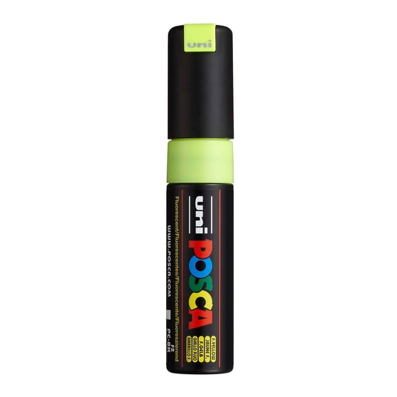 Sanford PC85F-63831 Posca Paint Marker, Fluorescent Yellow