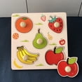thumbnail image 1 of Juguete Madera Montessori Bebe Para Bebes 1 2 3 Años Rompecabezas Educativos Juegos Aprendizaje Desarrollo Regalo Fivean unisex, 1 of 2