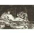 thumbnail image 2 of Édouard Manet 24x18 Gold Ornate Framed and Double Matted Museum Art Print Titled - Olympia (1867), 2 of 4