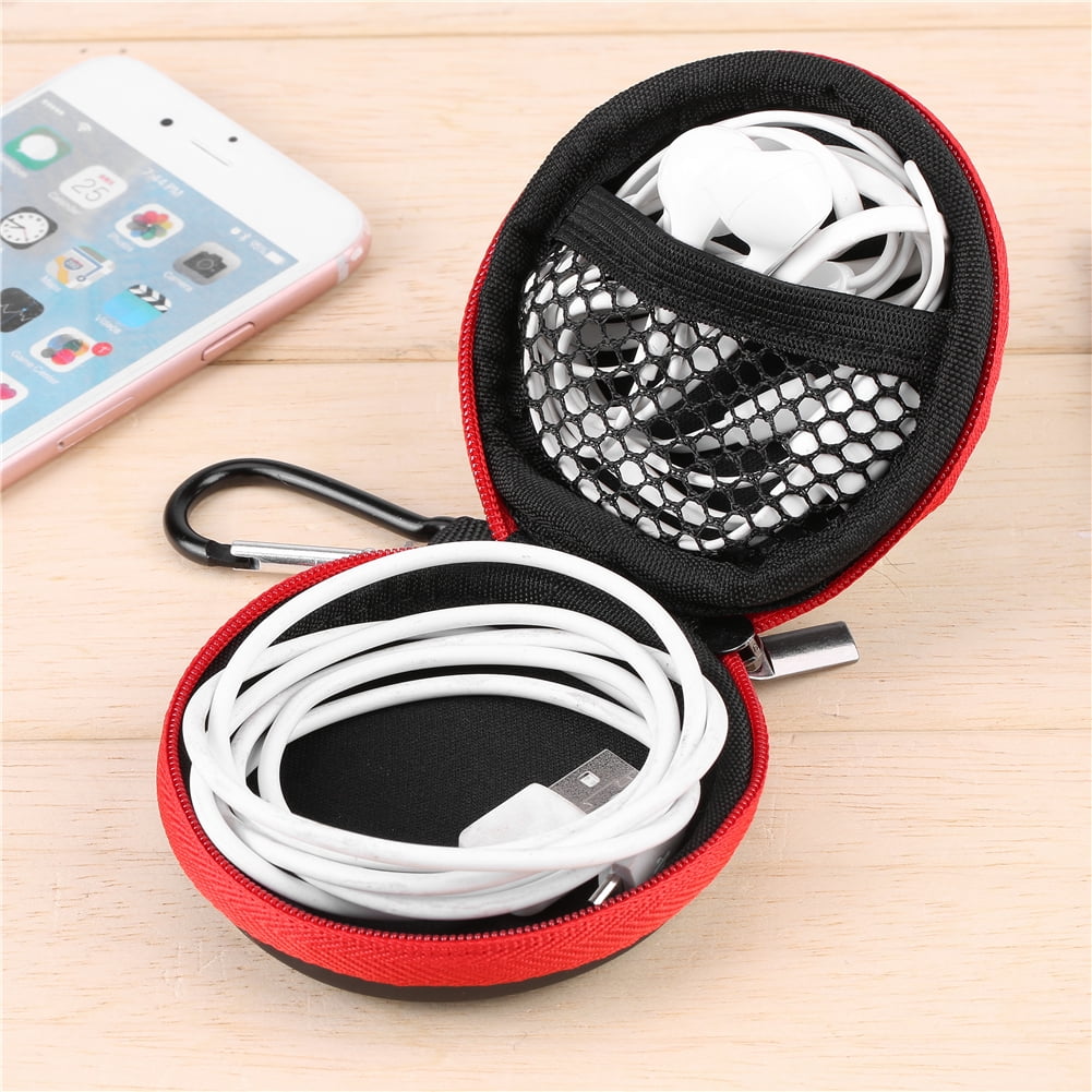 Waterproof Carrying Hard Case Box Headset Earphone Earbud Storage Pouch Bag