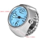 thumbnail image 1 of Reloj de anillo Ecomeon de cuarzo analógico 8 colores para mujer estilo Casual azul, 1 of 5