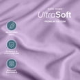 thumbnail image 5 of Bare Home Pillowcase Set - Premium 1800 Collection - Double Brushed - Ultra Soft - King Size, Lavender, 2 Count, 5 of 8