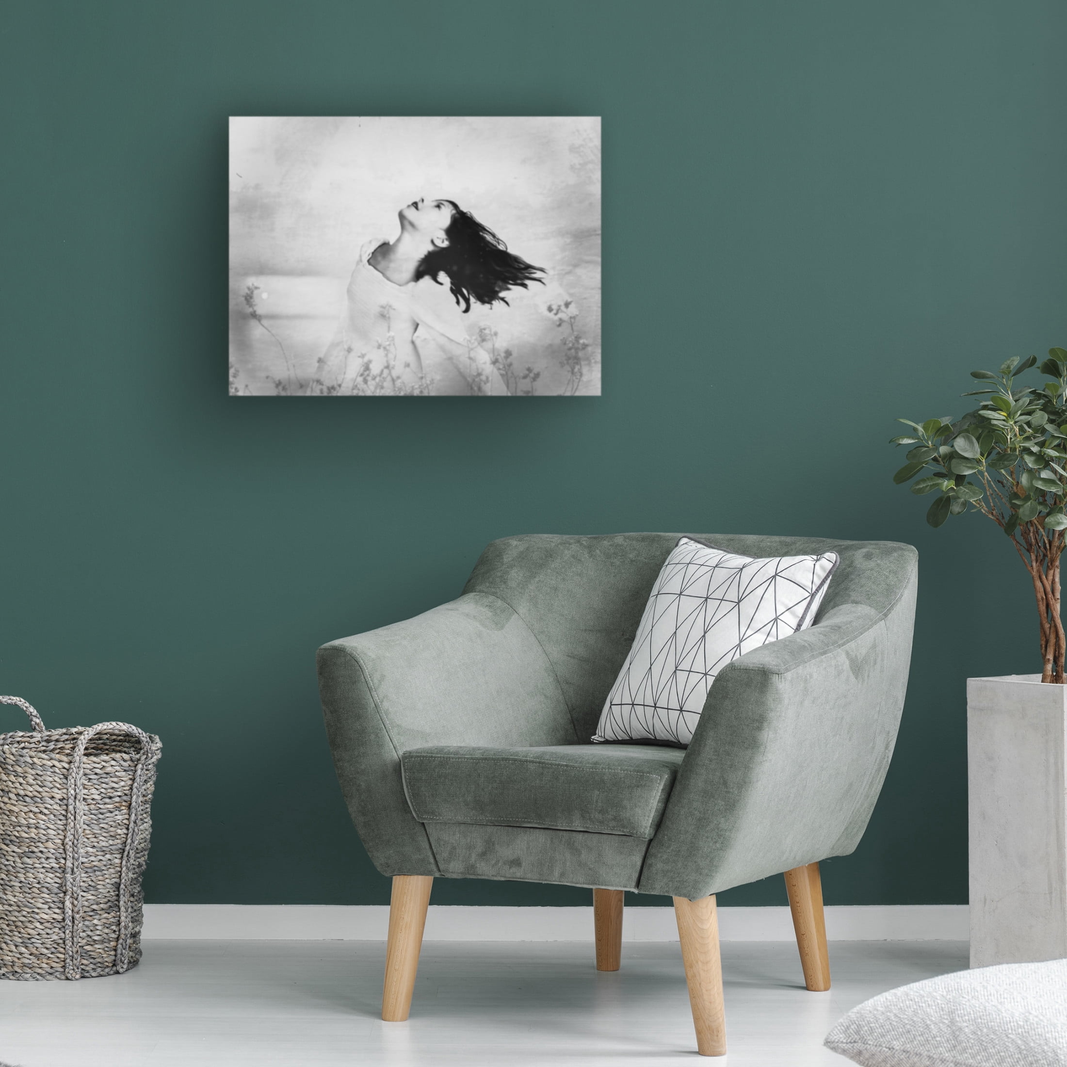 Trademark Fine Art Delphine Margau The Soaring Beautiful Canvas Wall Art