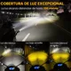thumbnail image 3 of 1 Par Faro Auxiliar De Lupa Doble Color 120w Para Auto Moto, 3 of 8
