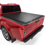 Ledkingdomus 6.75 ft Soft Roll Up Truck Bed Tonneau Cover for 17-23 Ford F-350 F250 F350 Super Duty