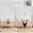 thumbnail image 3 of G TALECO GEAR 2 in 1 Baby Swing Outdoor, Baby Jumpers and Bouncers, Indoor Toddler Swing for Baby up to 3 Year, White, 3 of 8