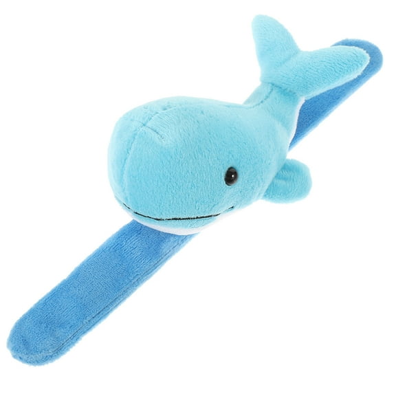 HONMEET Soft Plush Whale Slap Bracelet Toy for Kids, Wearable Animal Wristband , Accessory