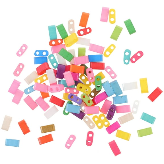 WSTEER 100pcs Jewelry Beads Necklace Bracelet Earrings DIY Beads Small Glass Beads DIY Crafting Glass Beads