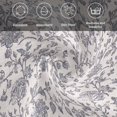 thumbnail image 5 of Haze Blue Leaf Cloth Napkins, Retro Farmhouse Plant Floral Branch Washable and Reusable Dinner Napkins Set of 4, Table Napkin for Kitchen Party Birthday Wedding Hotel Housewarming 20"x20", 5 of 8