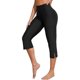 thumbnail image 1 of 2025 Charmleaks Women's Swim Pants with Pockets Swim Leggings Water Pants Swim Tights Swimming Capris High Waist, 1 of 5