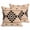 Brown, variant on Throw Pillow Covers 18x18 Inch Set of 2 Black Aztec Decorative Pillows Cushion Case Soft Square Pillowcases Western Tribal Pattern Throw Pillows for Couch Sofa Bed Chair Home Decor