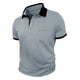 thumbnail image 5 of Ceisia Men's Casual Striped Half Button Round Neck Pullover with Pocket Daily Fashion Top Gift, 5 of 8