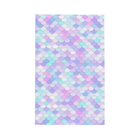 

Absorbent Kitchen Towels Rainbow Scales Quick Drying Dish Towels for Kitchen Drying Soft Hand Towels with Lanyard for Kitchen Decor