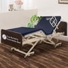 Medacure Full Electric True Bariatric Adjustable Hospital Bed - Super Low 14"-30" Height, Ultra Wide 36”-42”-48” Width, Split Frame 80”-88” Length 750 lbs