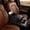 Black, variant on Center Console Cover with Tissue Box Holder,  Armrest Cover for  with Side Storage Pockets, Multifunctional  PVC Leather  Armrest Cushion Pad,  Fit, Black