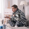 thumbnail image 3 of Brother Blanket, 60"x50", Polyester, Lightweight, Travel, All Seasons, Graduation Gift for Brother from Sister, 3 of 9